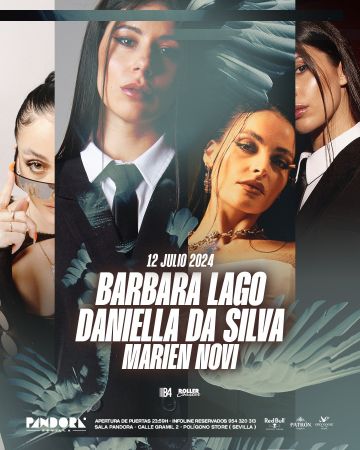 BARBARA LAGO, DANIELLA DA SILVA AND MARIEN NOVI