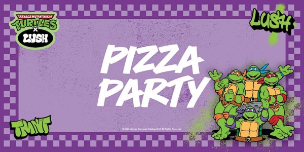 LUSH Sevilla x The Teenage Mutant Ninja Turtles TMNT - Party Portion