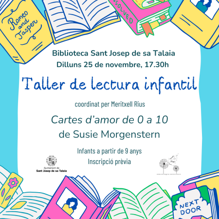 Taller de lectura infantil: Cartes d’amor