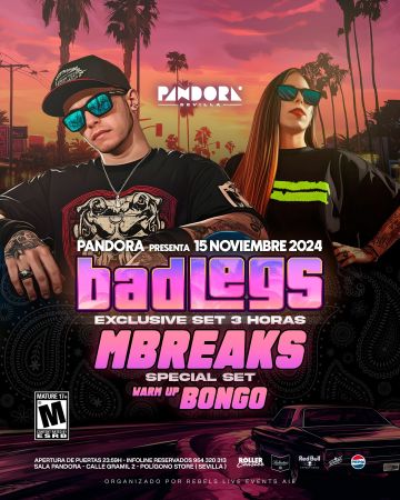 Pandora presenta Bad Legs & Mbreaks