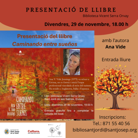 Presentació del llibre ‘Caminando entre sueños’