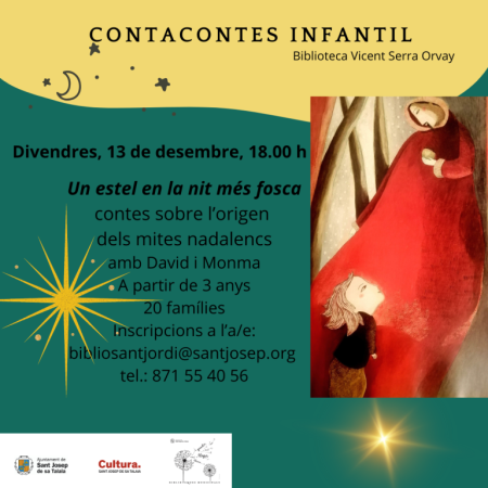 Contacontes infantil: Un estel en la nit més fosca
