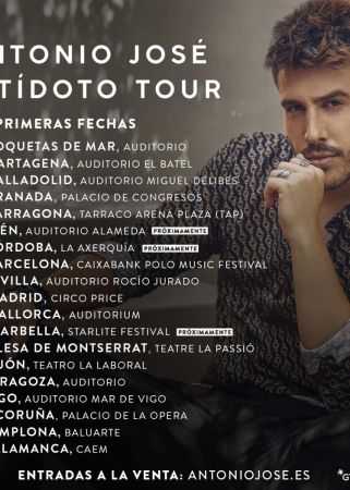 Antonio José. Antídoto Tour