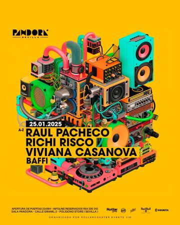 Raul Pacheco, Richi Risco y Viviana Casanova