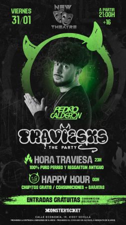 Traviesxs The Party con Pedro Calderón
