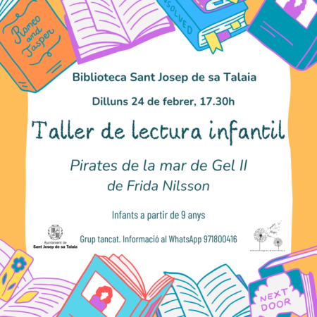 Taller de lectura infantil: Pirates de la mar de gel