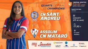 ASSOLIM CN MATARÓ - CN SANT ANDREU - Champions League femenina