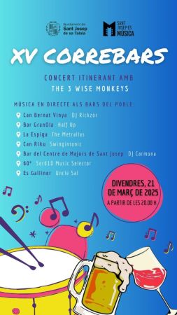 XV edition of Correbars with live music in the town's venues