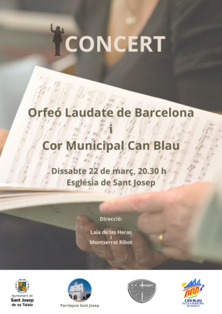 Concert by Orfeó Laudate de Barcelona and Cor Municipal Can Blau