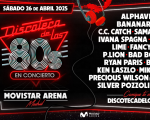 Discoteca de los 80 en concierto