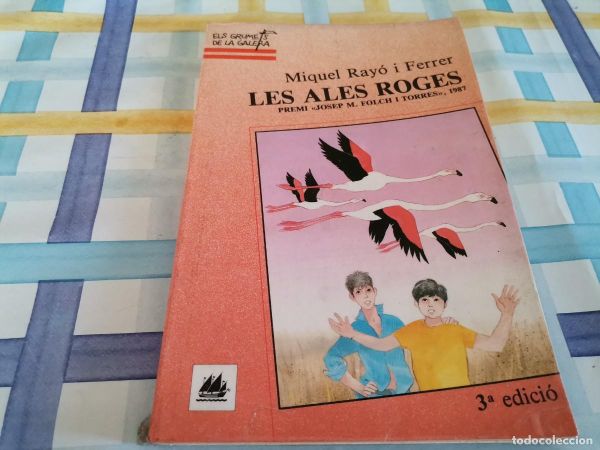 Children's reading workshop on the book Les ales roges