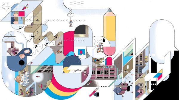 Chris Ware Drawing is Thinking | Exhibition