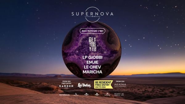 SUPERNOVA - EVERY SATURDAY