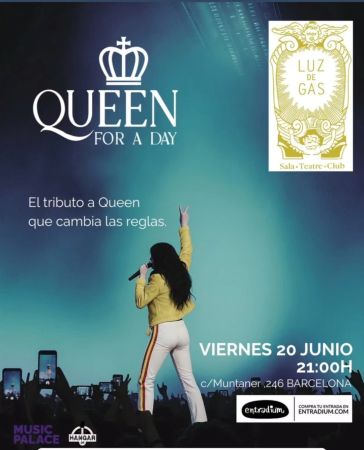 QUEEN FOR A DAY – Tribute to Queen
