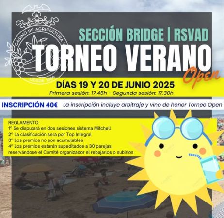 BRIDGE | Summer Open Tournament