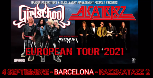 GRAHAM BONNET ALCATRAZZ + Girlschool