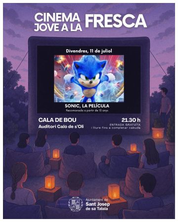 Cinema jove a la fresca – Sonic, la película