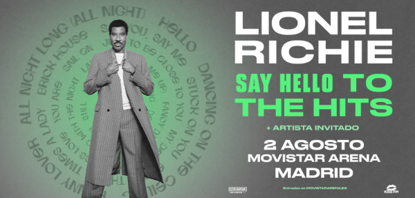 Lionel Richie - Say Hello To The Hits | Paquetes VIP