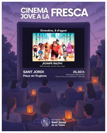 Cinema jove a la fresca – ¡Rompe Ralph!