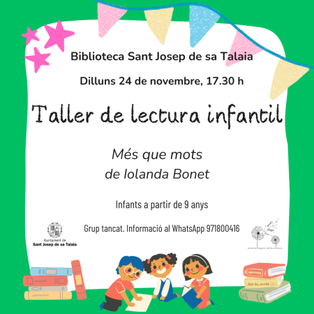 Children's reading workshop: More than words