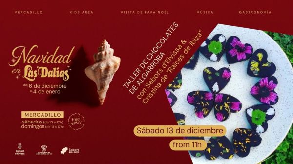 CAROB CHOCOLATE WORKSHOP with Sabors d'Eivissa & Cristina from "Raíces de Ibiza"