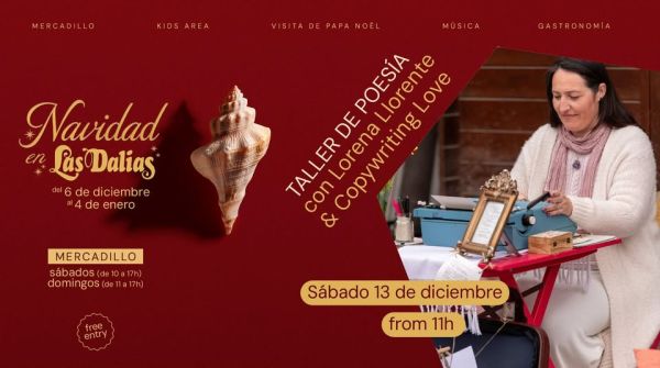 POETRY WORKSHOP with Lorena Llorente & Copywriting Love