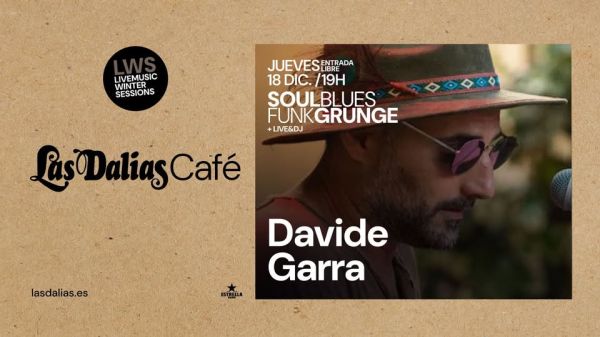Las Dalias Café: Davide Garra