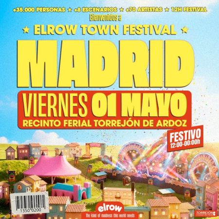 elrow Town Madrid 2026