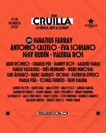 Comedy al Festival Cruïlla 2021