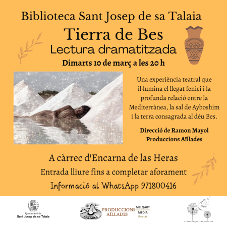 Lectura dramatitzada Tierra de Bes