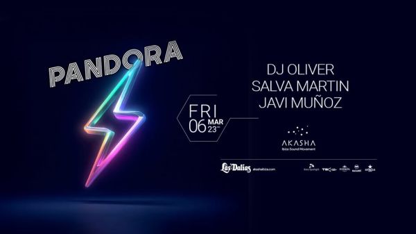 Akasha: PANDORA "DJ OLIVER, SALVA MARTIN, JAVI MUÑOZ"