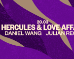 Hercules & Love Affair + Daniel Wang + Julian Reca