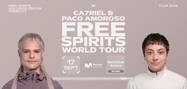 CA7RIEL & Paco Amoroso - FREE SPIRITS WORLD TOUR