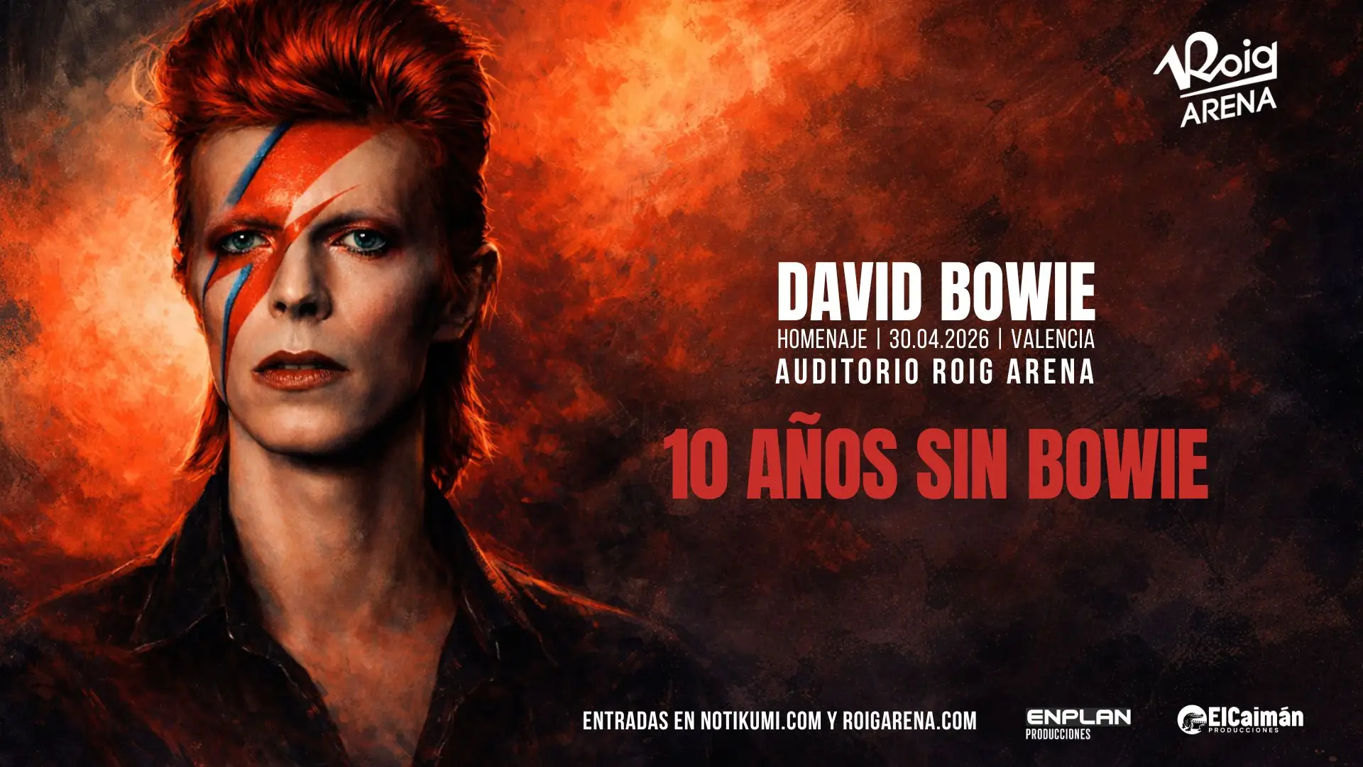 10 años sin Bowie - Homenaje a David Bowie
