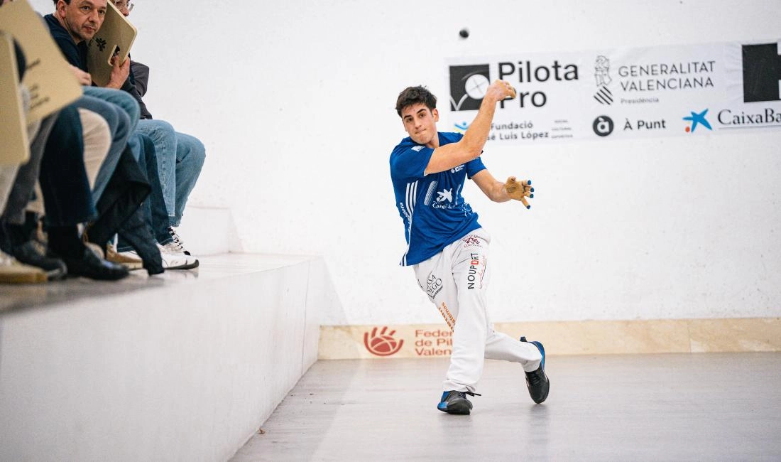 Valencian pilota games in the Trinquet Pelayo de València