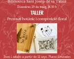 Botanical premsat and floral composition workshop