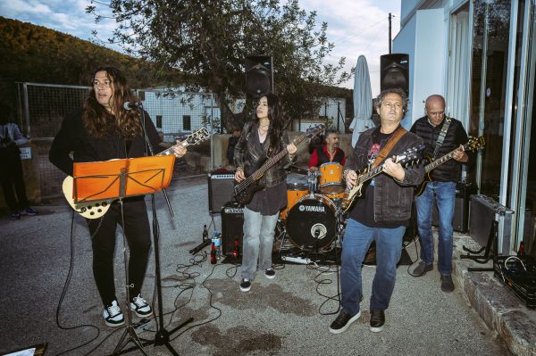 Concert by Marc Riera & Rockaires at Can Jordi Blues Station with a rock repertoire