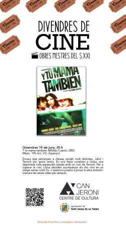 Divendres de cine: Y tu mama también (2001)