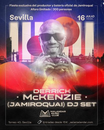 Derrick McKenzie | Jamiroquai Dj SET