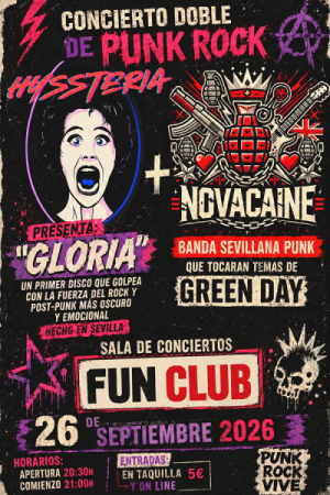 Hyssteria y Novacaine