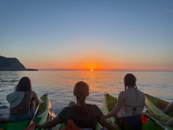 Sunset & Moonrise Kayak