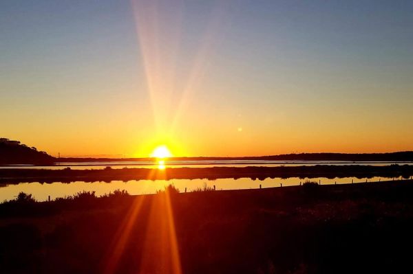 Sunset Walk – Salinas Salt Flats