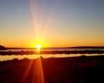 Sunset Walk – Salinas Salt Flats