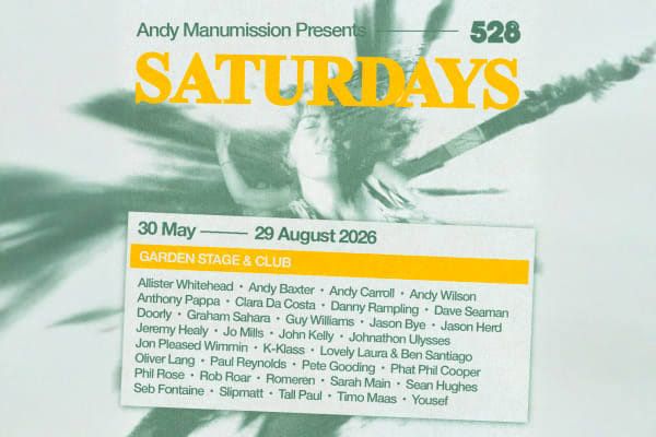 ANDY MANUMISSION PRESENTS SATURDAYS