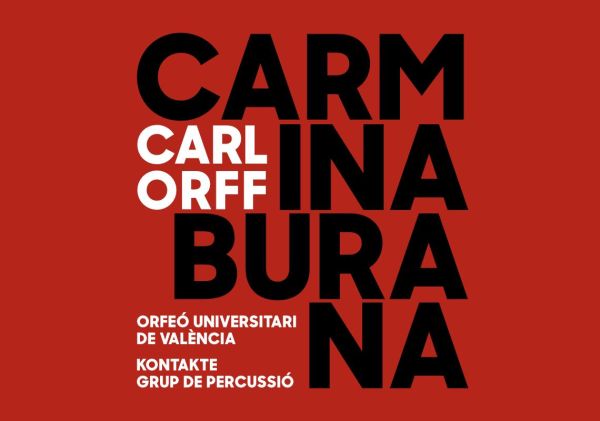 Carmina Burana Orfeó Universitari de València and Kontakte Grup de Percussió