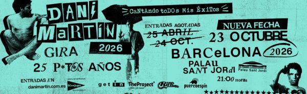 Dani Martín "25 P*t*s años"