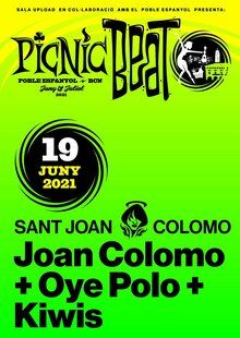 Picnic Beat - 19 Juny: Joan Colomo + Oye Polo + Kiwis