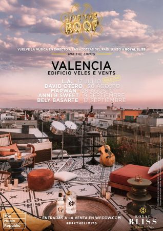 Conciertos en la azotea al atardecer, Live The Roof