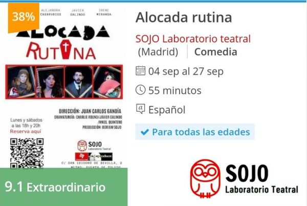 Espectáculo "Alocada Rutina"