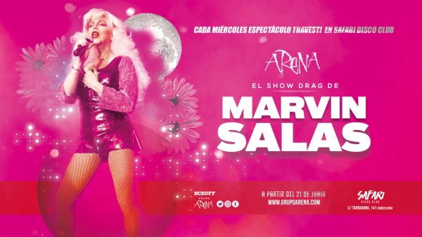 SHOW DRAG MARVIN · Safari Disco Club